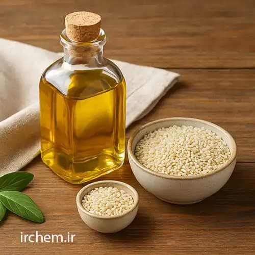 تصویر 2 از روغن کنجد فرابکر ارگانیک درنیکا استخراج شده به روش پرس سرد